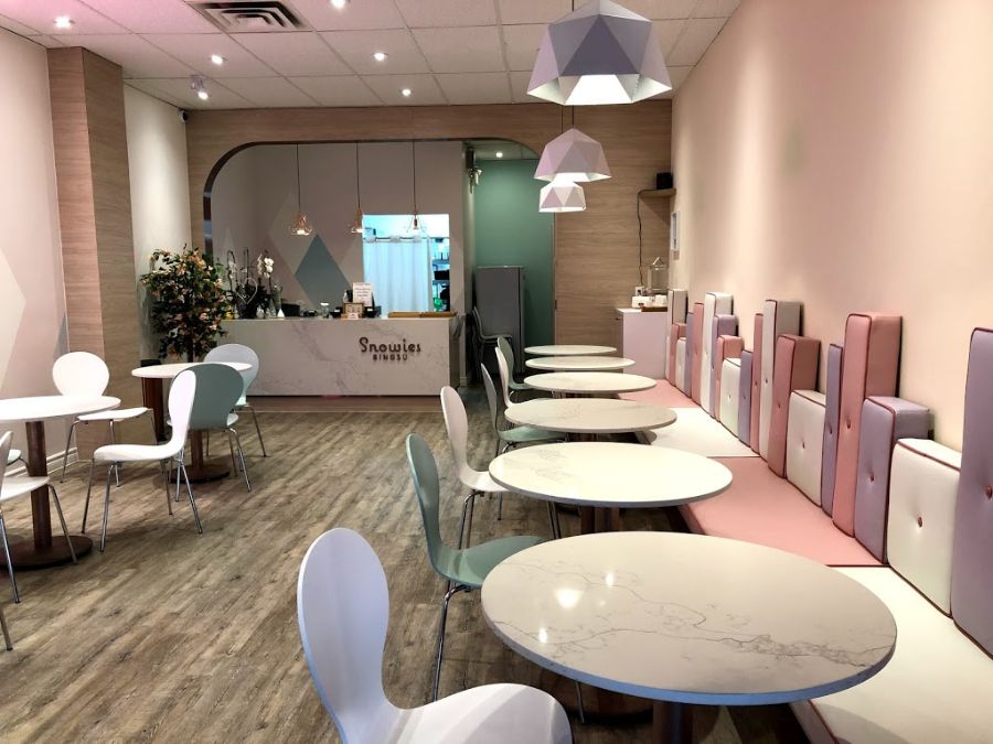 Snowies Bingsu restaurant fit-out